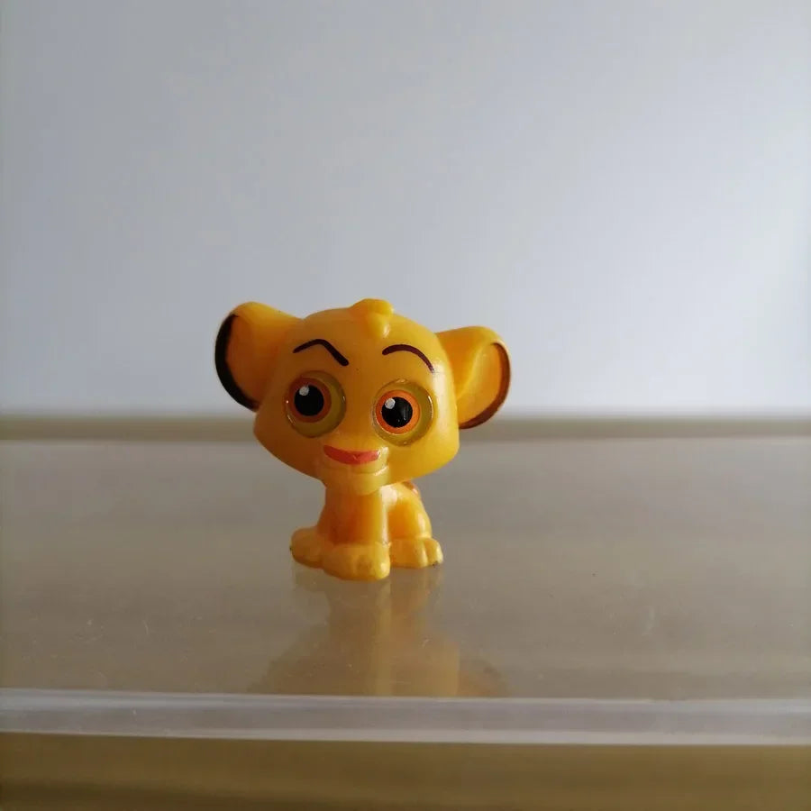 Disney Doorables Action Figures Mickey Minnie Forky Desktop Decoratoion Kawaii Big Eyed Doll Cartoon Model Toys Kids Gifts