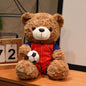 16/23CM Plush Football bear Player Toys Plushie Commemorative Mascot Bear Plush Doll National team Cubs Doll Competition Gifts
