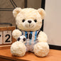 16/23CM Plush Football bear Player Toys Plushie Commemorative Mascot Bear Plush Doll National team Cubs Doll Competition Gifts