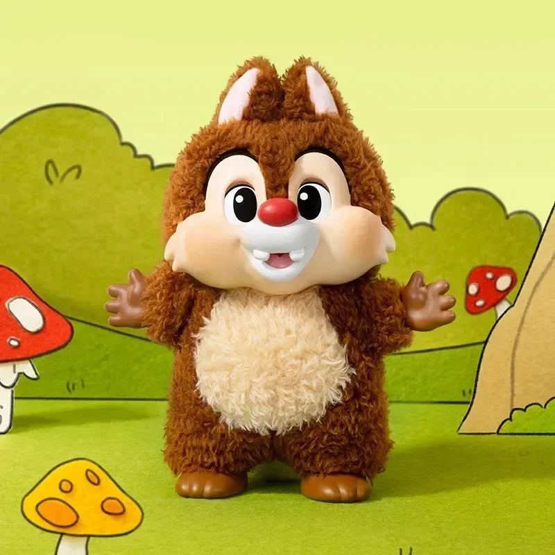 POP MART Mickey Family Cute Together Keychain Series Blind Box Mystery Box Original Toy Doll Cute Anime Figure Desktop Ornament