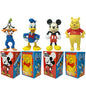 2026 New Disney Mickey Mouse Donald Duck Winnie The Pooh Goofy Action Figure Kawaii PVC Model Doll Collection Toys