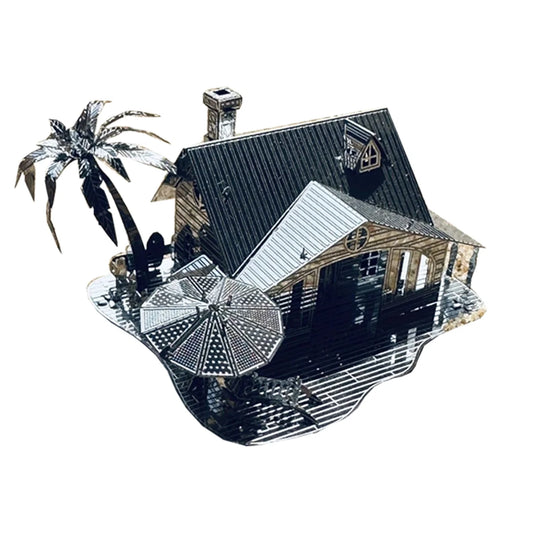 3D Metal Puzzle Model Kits DIY Laser Cut Jigsaw Toy for Children Educational Building Crafts