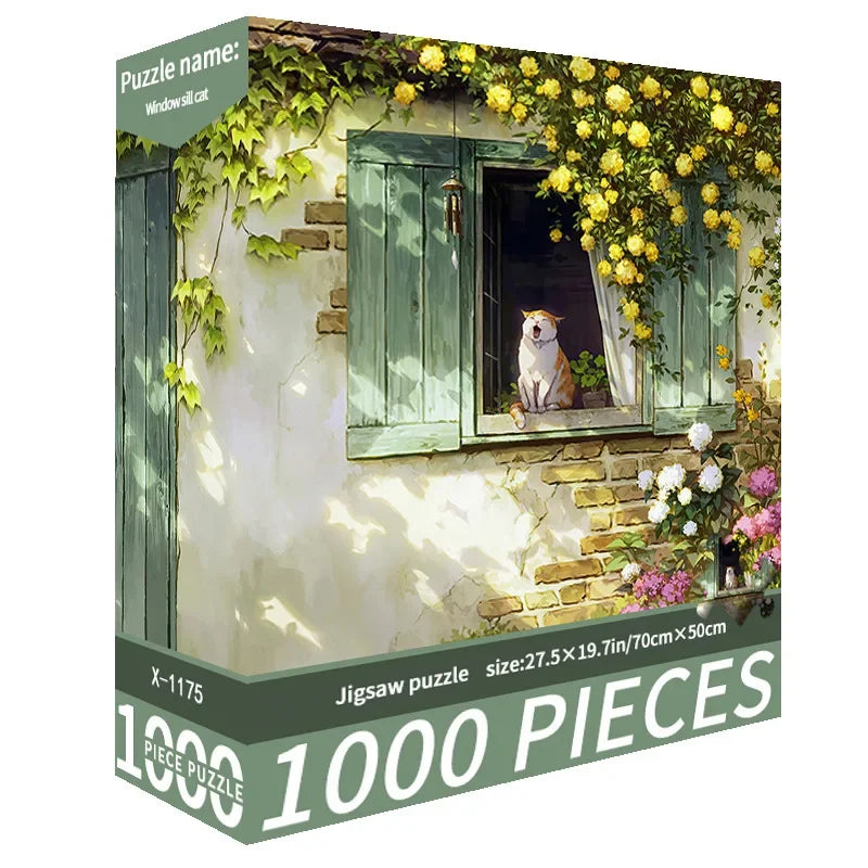 1000 Piece Puzzle for Adults Challenging Decompression Creative Home Decoration Gift All Special Occasions