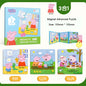 Peppa Pig Magnetic Puzzle Children's early Education Educational Toys George Character Cartoon Puzzle Birthday Gift