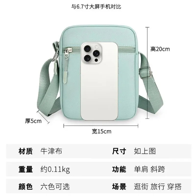 2026 Disney Latest Hot Selling Stitch Printed Boys and Girls Colorful Small Square Bag Casual Fashion Cute Women's Shoulder Bag