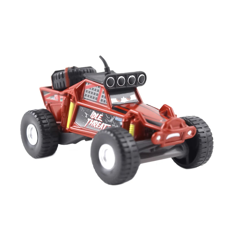 Disney Pixar Car Lightning McQueen mini Dr. Damage Arvy Mater Sarge Sherlff Luigi Alloy Diecast Car Toy Children's Birthday Gift