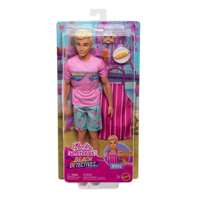 Barbie Cowboy Ken Doll - Rare Vintage Collection Beach Holiday Play Home Toy for Kids