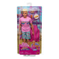 Barbie Cowboy Ken Doll - Rare Vintage Collection Beach Holiday Play Home Toy for Kids