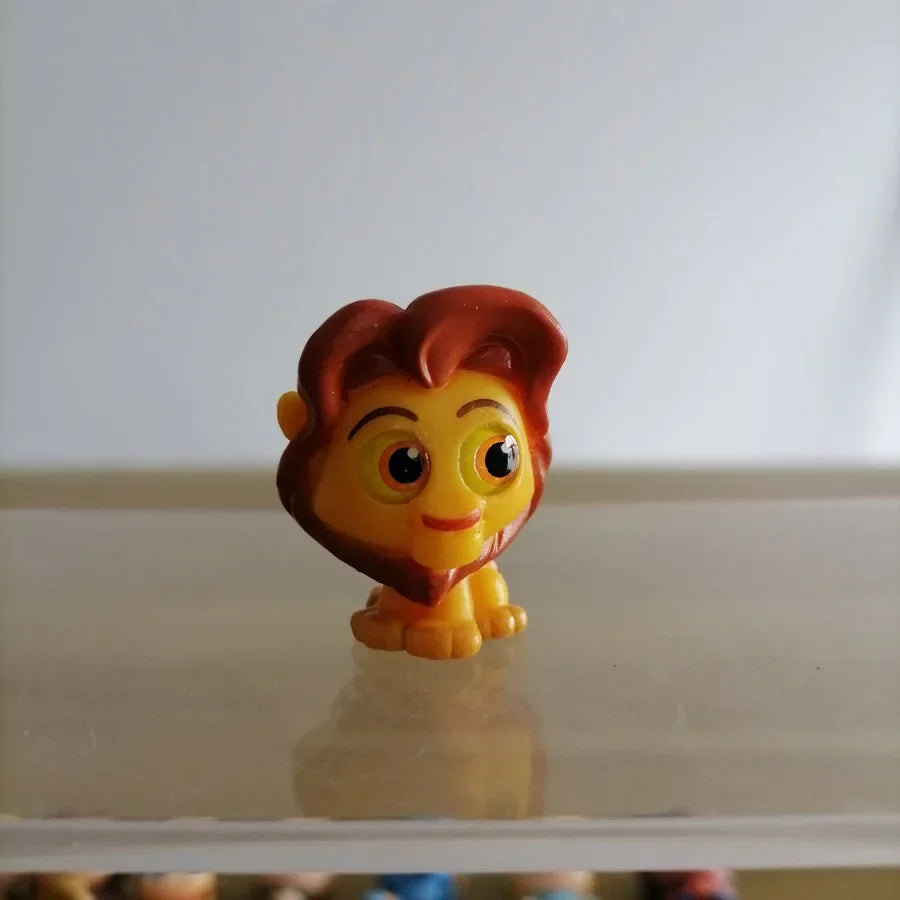 Disney Doorables Action Figures Mickey Minnie Forky Desktop Decoratoion Kawaii Big Eyed Doll Cartoon Model Toys Kids Gifts