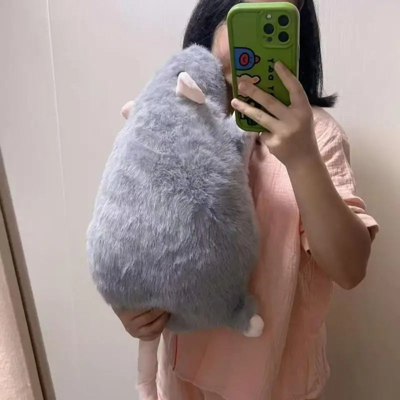 1Pcs Realistic Fancy Rat Plush Toy Stuffed Animal Doll Cute Funny Soft Pillow for Girls Birthday Gift 35/50/90cm Mouse Toy
