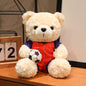 16/23CM Plush Football bear Player Toys Plushie Commemorative Mascot Bear Plush Doll National team Cubs Doll Competition Gifts