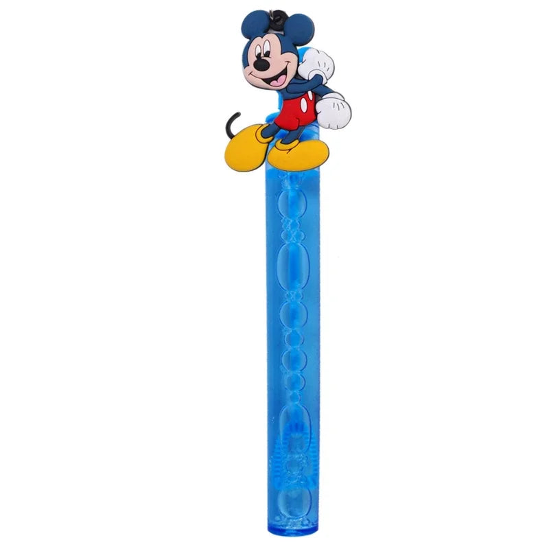 Disney theme mini bubble stick, cartoon character Mickey Minnie portable bubble stick, party decoration ornaments, holiday gifts