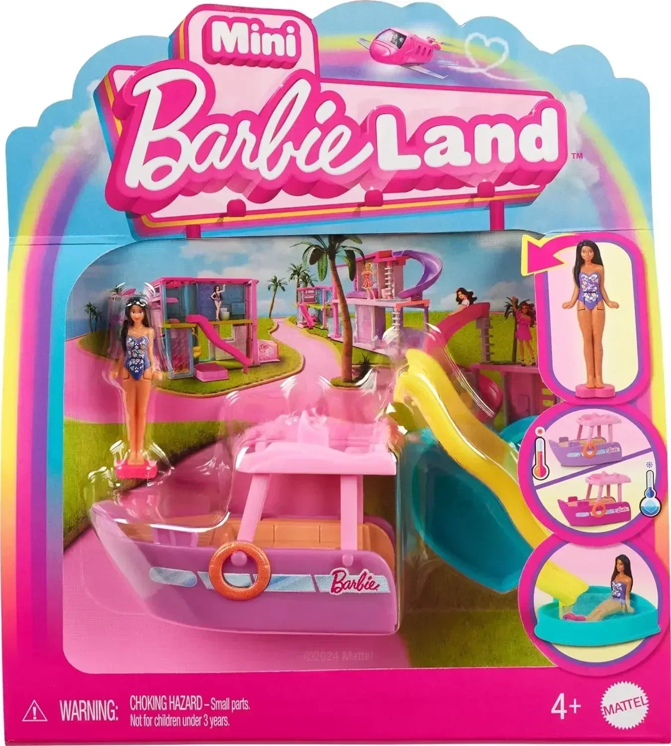 Original Mini Barbieland Dream Camper Car, Plane for Girls