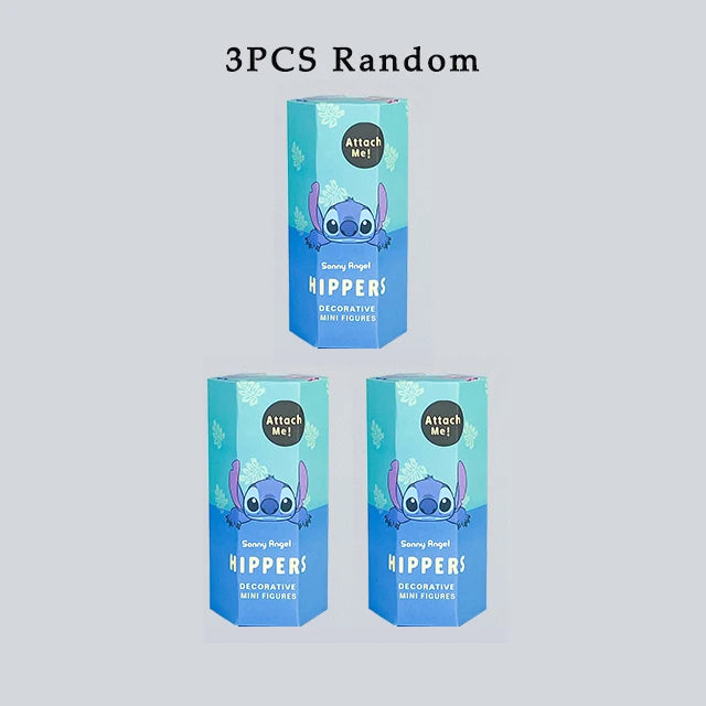 Disney Stitch Garfield Blind Box - Anime Figures Mysterious Surprise Pokemon Party Angel Action Models Birthday Gift