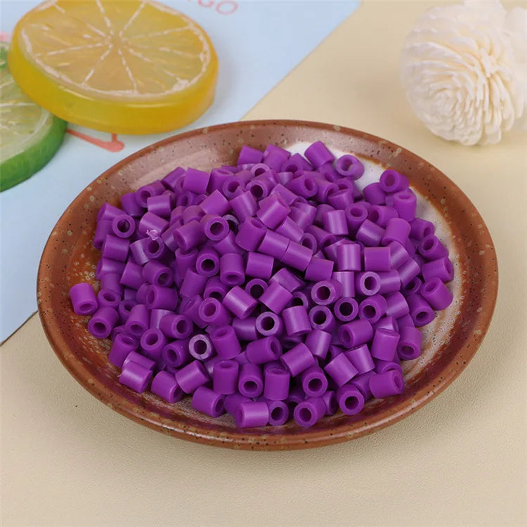 5.0mm/500pcs Bag Mini Perler Hama Beads Iron Beads for Kids Diy Puzzles High Quality Handmade Gift Toy Hama Bead