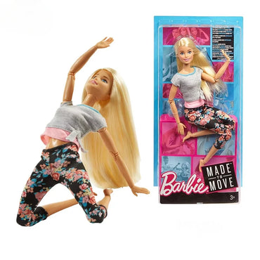 Original Barbie Dolls Sports Girls Fashionistas Chelsea Baby Fashion Clothes Kids Toys for Children Multi Joints Juguetes Gifts