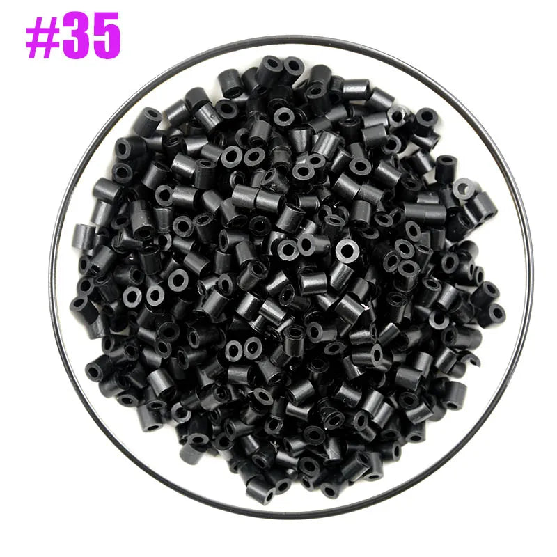 5.0mm/500pcs Bag Mini Perler Hama Beads Iron Beads for Kids Diy Puzzles High Quality Handmade Gift Toy Hama Bead