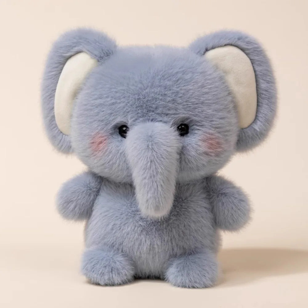 Kawaii 16cm Plush Companion Doll Plush Elephant Stuffed Animal Pillow Super Soft Bear Animal Plush Toy Desk
