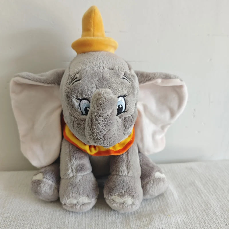 Dark grey Original Dumbo Elephant Plush Toys Stuffed Animals Good Soft Boy Doll for BirthdayGift
