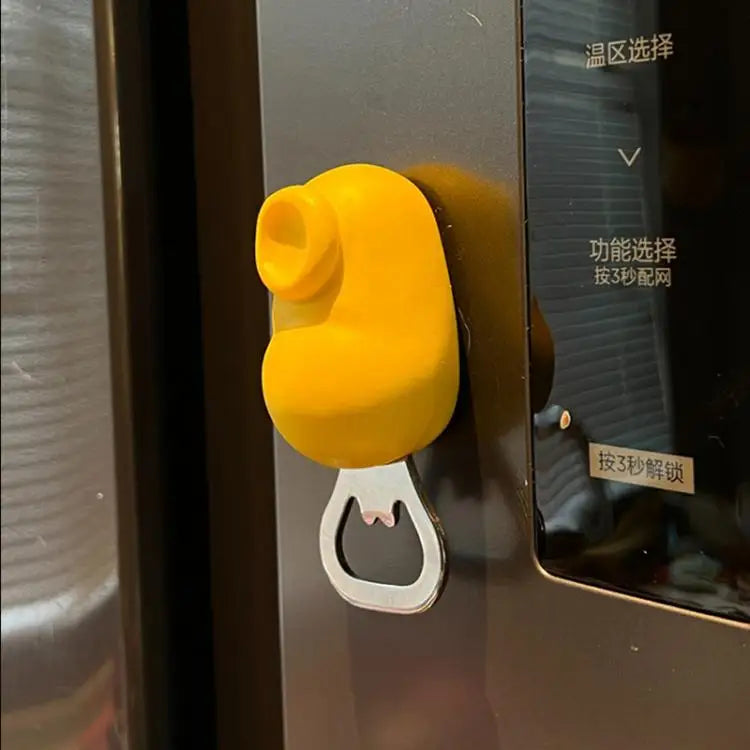 Mickey Mouse Fridge Magnet Bottle Opener Strong Hold for Beer Wine Cans Cool Home Bar Accessory Kawaii Decor