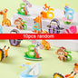 Simulated Tank Car 3D Paper Jigsaw Puzzles Toys Mini Foam Building Block Assemble Model Crafts Kids Boys Classroom Rewards Gifts