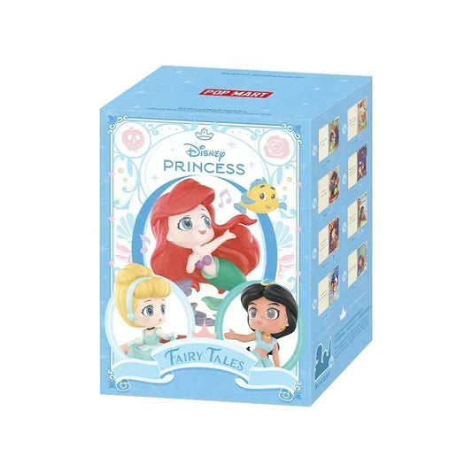 POP MART Disney Princess's Fairy Tales Series Scene Sets Blind Box Mystery Box Kawaii Ornaments Figurines Home Decor Desktop