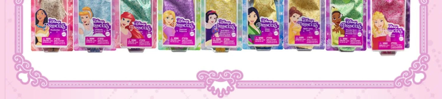 Authentic Barbie Shiny Princess Series Jointed Mini Doll Collectible Toy Perfect Birthday Gift for Girls Playtime Fun
