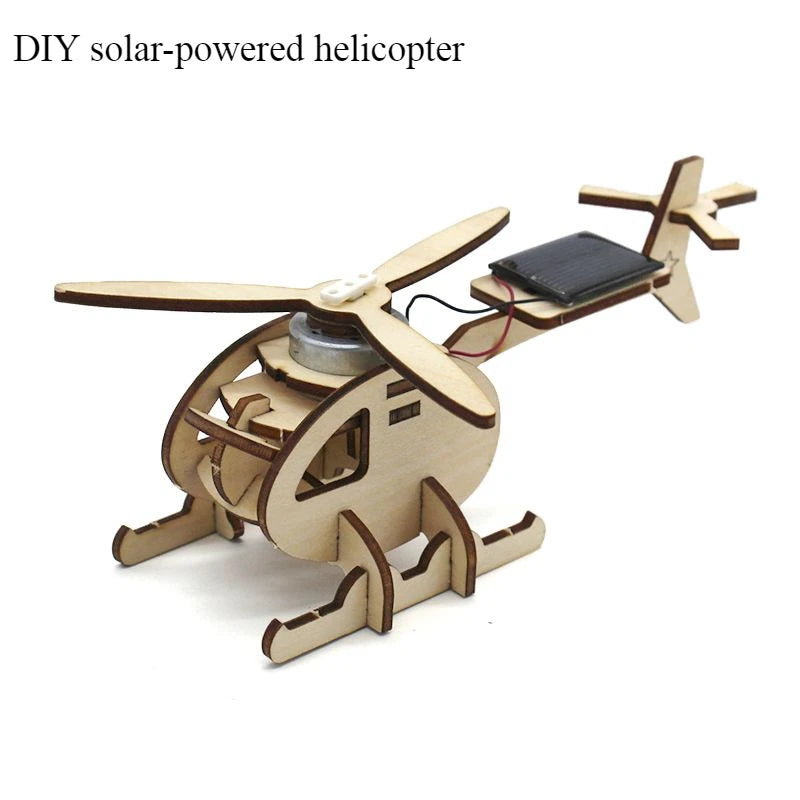 Diy toys for children's science and education experiments, hand-assembled models, 3d wooden puzzles, science and education toys