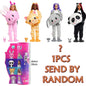 Original Barbie Cutie Reveal Cute Pet Series Fashion Plush Dolls Animal Surprise Dress Up Makeup Cosplay Toys for Girls Boy Gift
