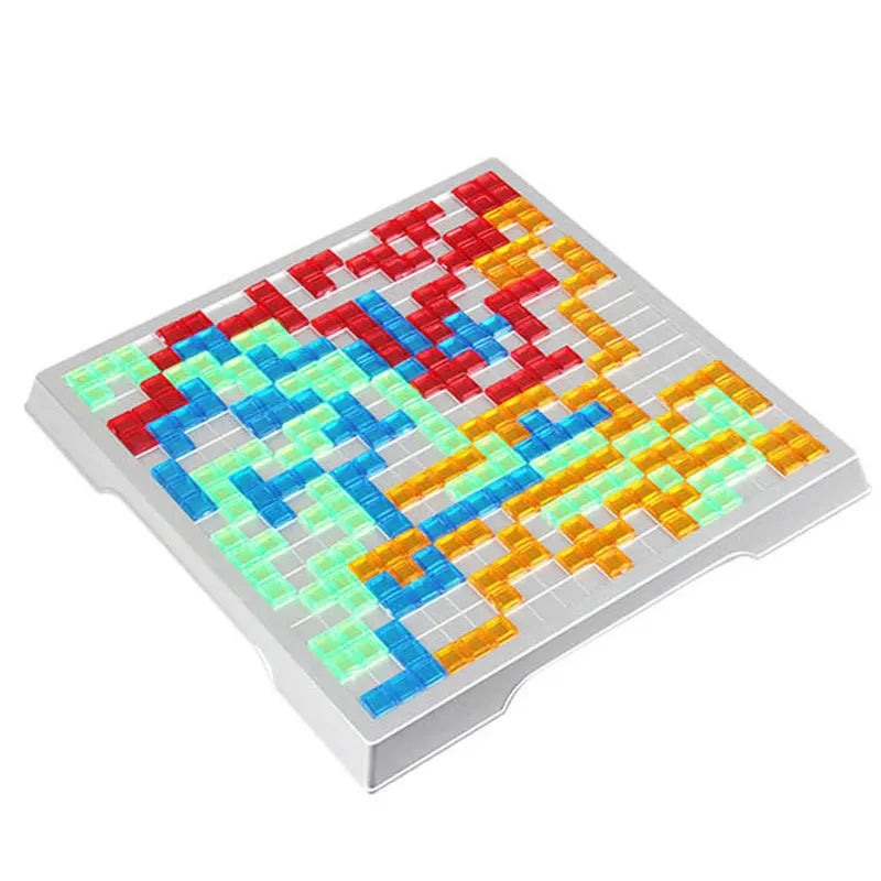 Fun Strategy Game: Novelty Puzzle Chess Blokus Board Game for Kids