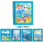 Cartoon Watercolor Painting Magic Book Kids Graffiti Coloring Water Picture Book Sensory Early Education Puzzle Drawing Toys
