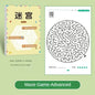 Kid's Maze Game Book Student Concentration Training Book Intellectual Development Educational Early Learning Toys Kids Gifts