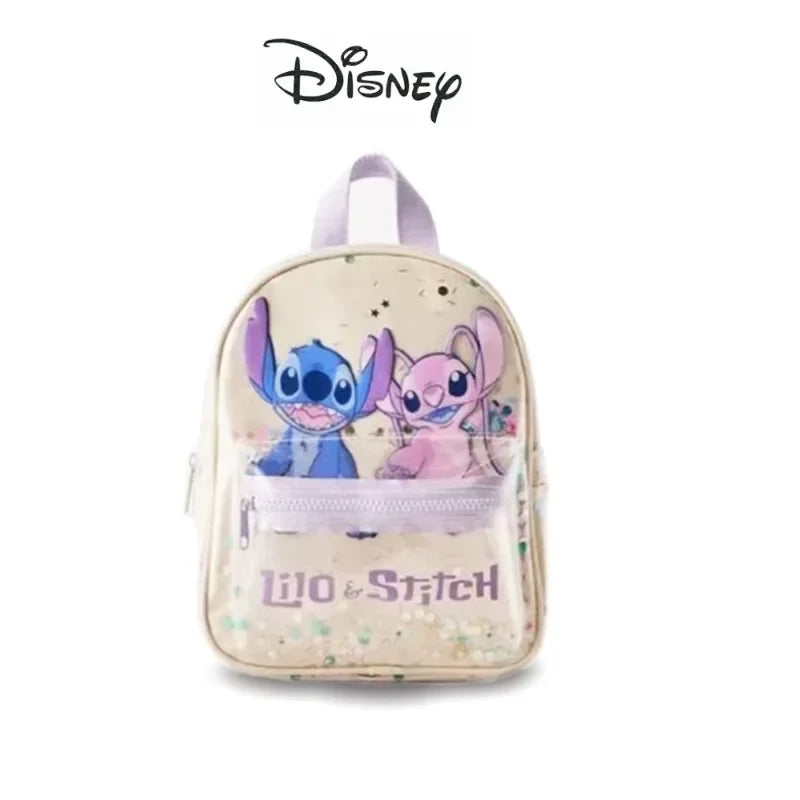 New Disney Mickey Mouse Women Backpack Minnie Canvas School Bag Large Capacity Girls Mochila Fashion Cartoon Backpack