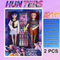 Hot Sales 2026 Anime KPop Demon Hunters Vinyl Doll, Rumi Mira Zoi Mask Figurine Small Statue Christmas Gift For Fans