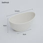 1/12 Dollhouse Simulation Washbasin Tub Toilet Model Dollhouse Bathroom Decor Dolls House Miniature Furniture Accessories