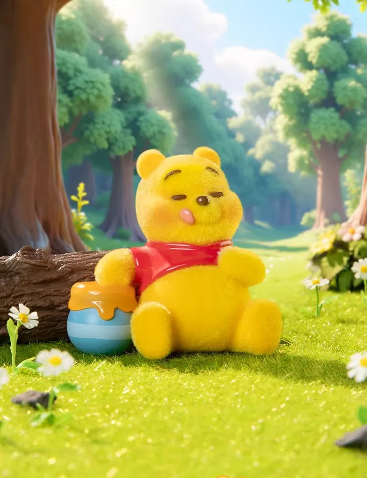 TOP TOY Disney Pooh Bear Expression Pack Series Blind Box Cute Desktop Decoration Ornament Children's Toy Model Birthday Gift