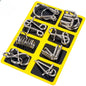 8Pcs/Set Metal Montessori Puzzle Wire Mind Brain Teaser Puzzles Children Adults Interactive Game Reliever Educational Toy