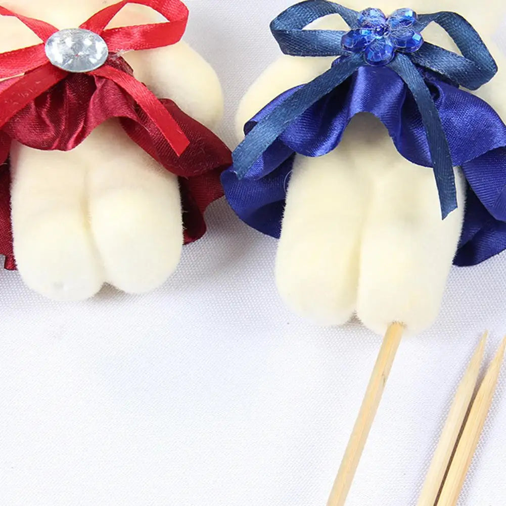 10Pcs/Lot Soft Stuffed Bear Plush Toys Mini Teddy Bear Dolls Toy Small Gifts Bag Pendant Teddy Doll Keychain Keyring Gifts