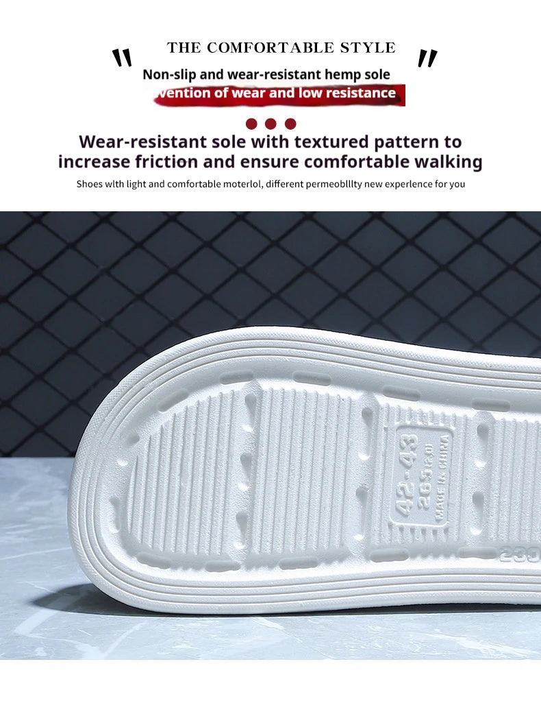 New Cartoon Stitch Series Head Slippers For Couples Are Super Light Anti-Slip And Versatile Casual Shoes For Men And Women Gifts