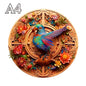 Adult and Children's Animal Wooden Puzzle Refined Bird Figure A3 A4 A5 3D Wooden Crafts Circular Festival Gift Children's Toys