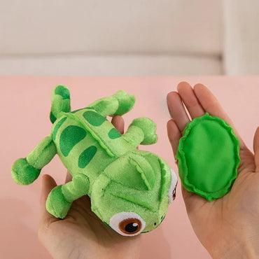 New Pascal Rapunzel Chameleon Lying Shoulder Plushie Toy Stuffed Doll Plush Toys Kawaii Pascal Decor Boys Girls Birthday Gifts