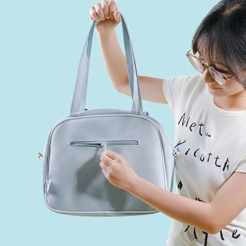 Disney Stitch Cartoon Shoulder Bag Cute Anime Tote Bag Casual Daily Purse Fashion Handbag Kawaii Girl Shopping Bag wholesale