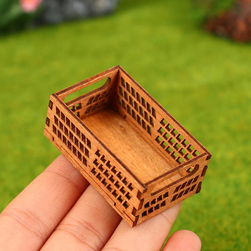 1Pcs Dollhouse Miniature furniture Display Shelf Bread Rack Cake Shelf Storage with Tongs DIY Bakery Shop Decor Doll House Toys