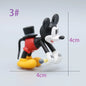 New Anime Disney Mickey Mouse Figure Action Figurine Cartoon Decoration Funny GK Model Collectibl Room Decoration Surprise Gifts