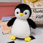 25/30cm Cartoon Shiny Penguin Toy Luminous Pillow Soft Stuffed Plush Glowing Dolls Led Light Toys Gift For Kids Children Girls