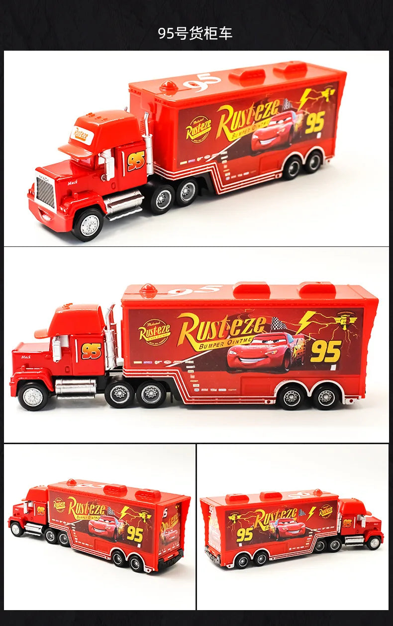 Toy Cars 2 & 3 Metal Die-Casting Car Toys Set #95 Mcqueen Truck King Jackson Storm Sally Ideal Birthday Gift For Boys
