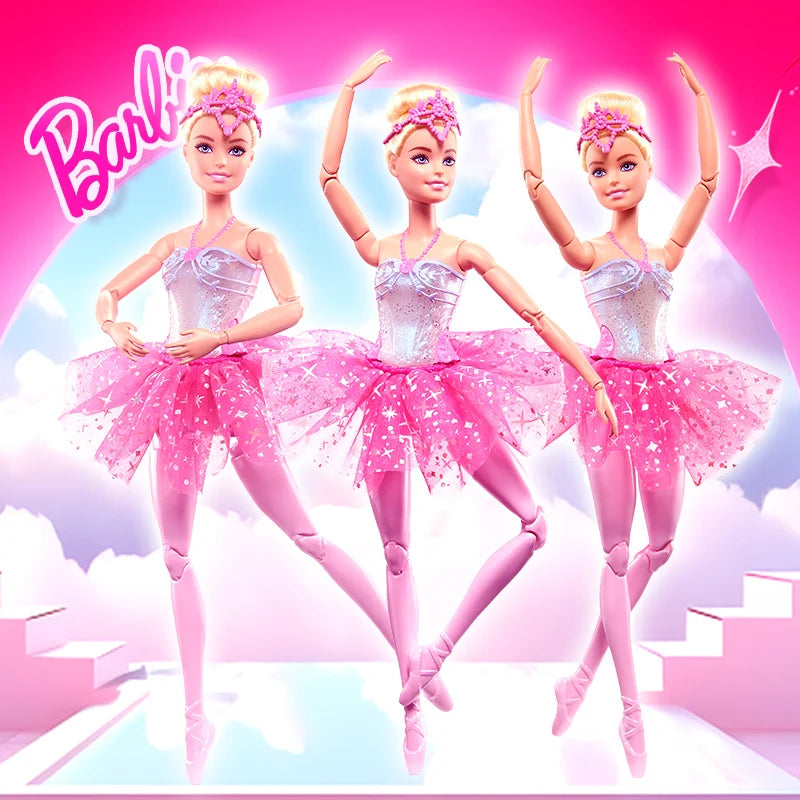 Limited edition Barbie doll, sparkling ballet set, girls playing house, princess, birthday surprise gift
