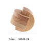 Wooden Luban Lock Unlock Interlock Game Brain Teaser Puzzle Inteligencia Rompecabezas 3D De Madera Montessori Educational Toys