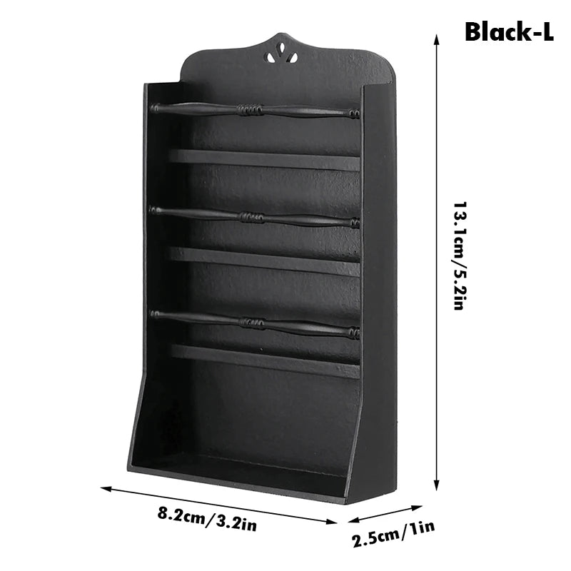1Pcs Dollhouse Miniature Bookcase Storage Rack Mini Wood Cherry Display Shelf Cabinet Cupboard Doll House Furniture Model Toys
