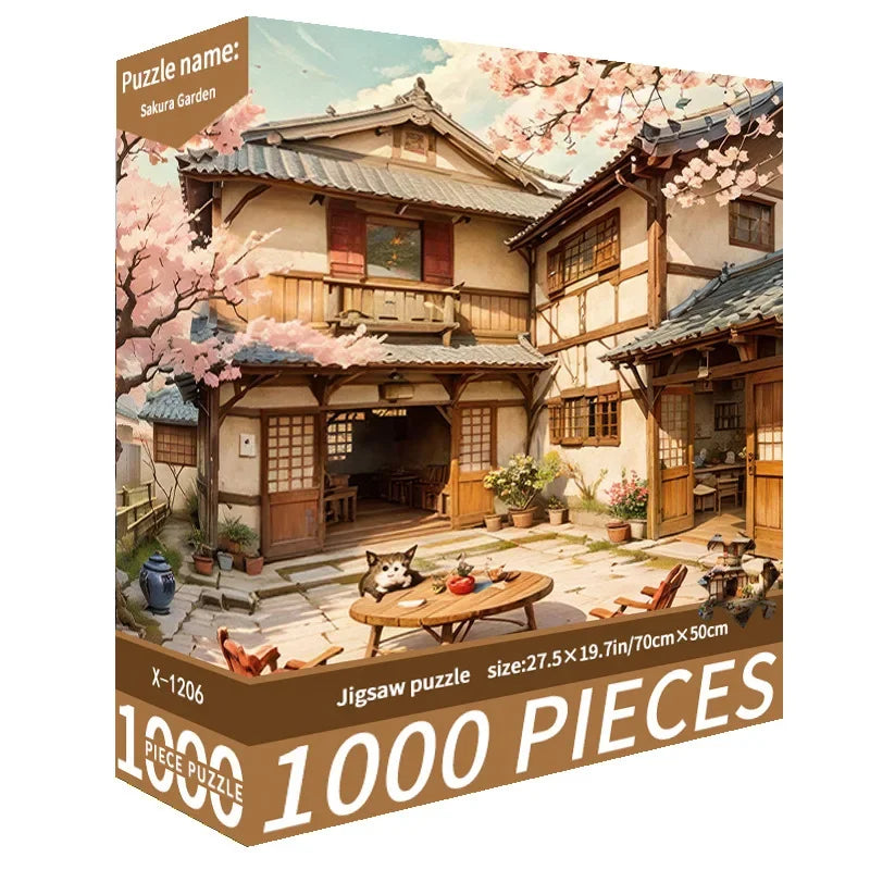 1000 Piece Puzzle for Adults Challenging Decompression Creative Home Decoration Gift All Special Occasions